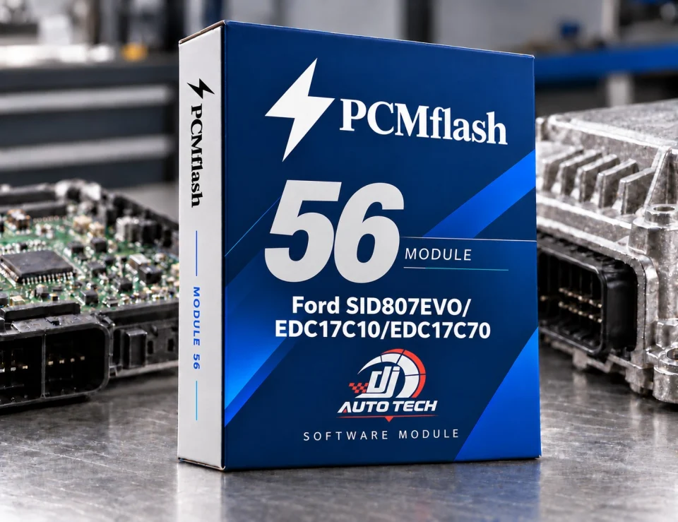 PCMflash Module 56 – Ford SID807EVO / EDC17C10 / EDC17C70