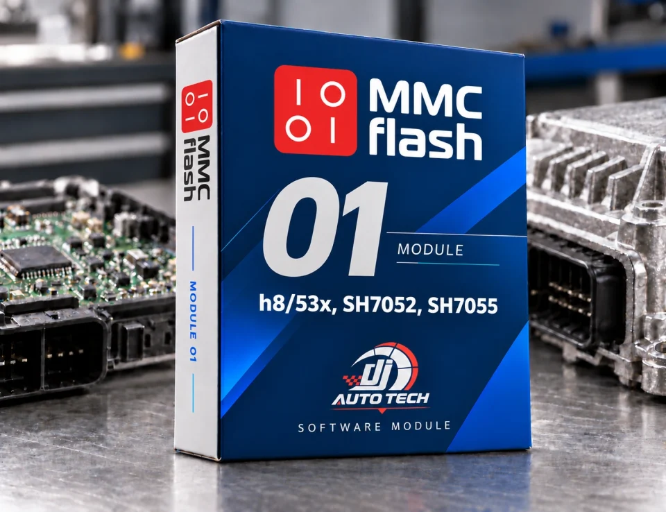 MMC Flash Module 01 – H8/53x, SH7052/SH7055
