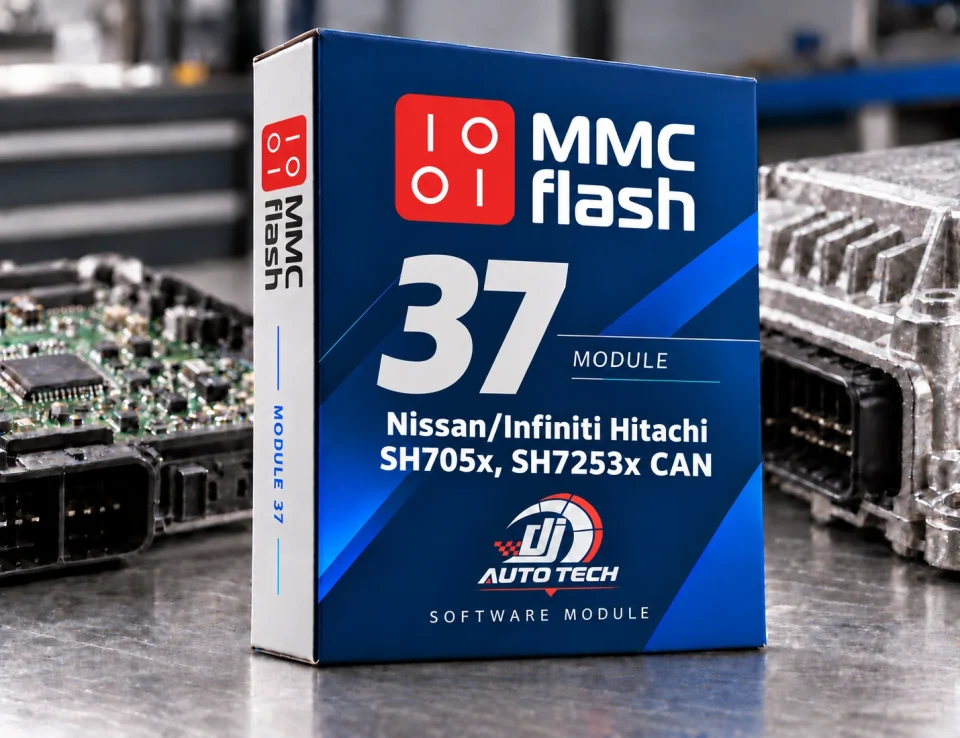 MMC Flash Module 37 – Nissan/Infiniti Hitachi SH705x/SH7253x CAN