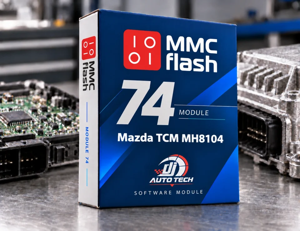 MMC Flash Module 74 – Mazda TCM MH8104