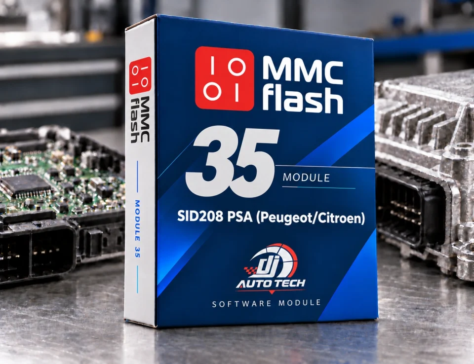 MMC Flash Module 35 – PSA SID208 Peugeot/Citroen