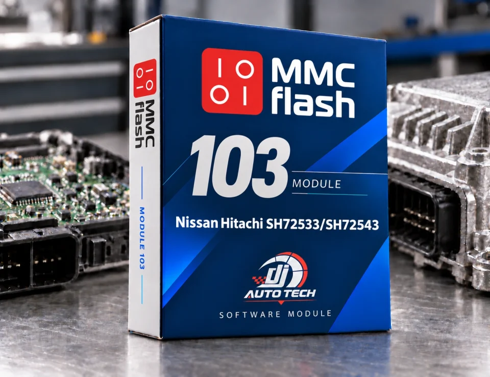 MMC Flash Module 103 – Nissan Hitachi SH72533/SH72543